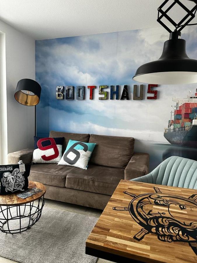 Bootshaus Appartements Куксгафен Екстер'єр фото