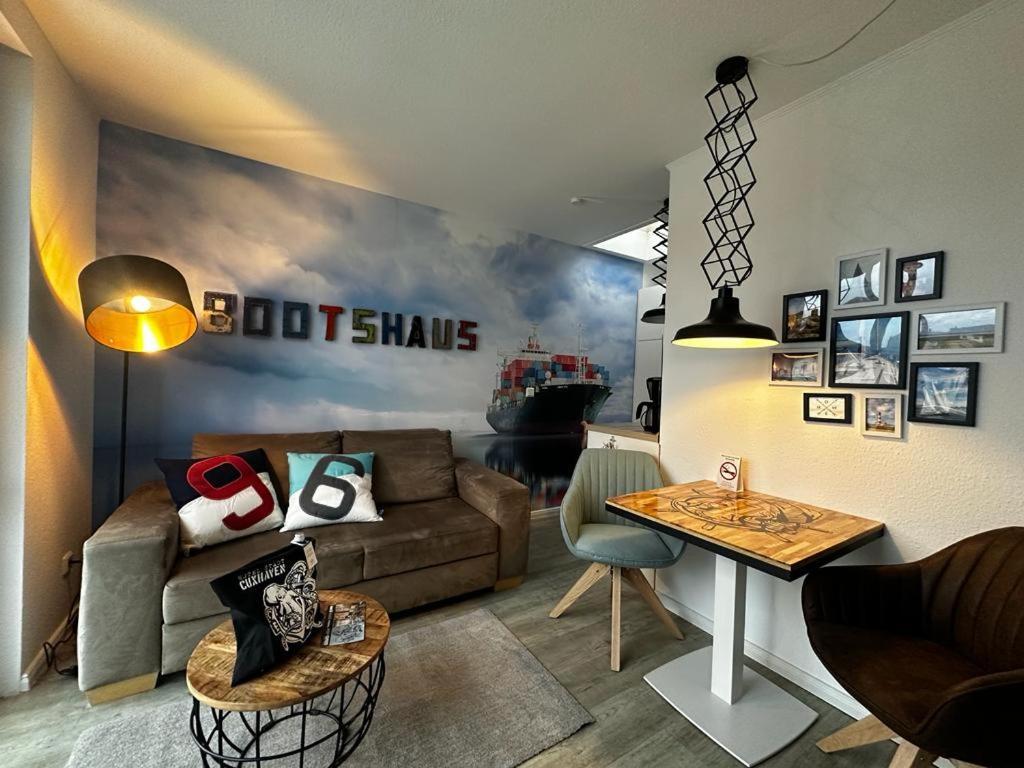 Bootshaus Appartements Куксгафен Екстер'єр фото